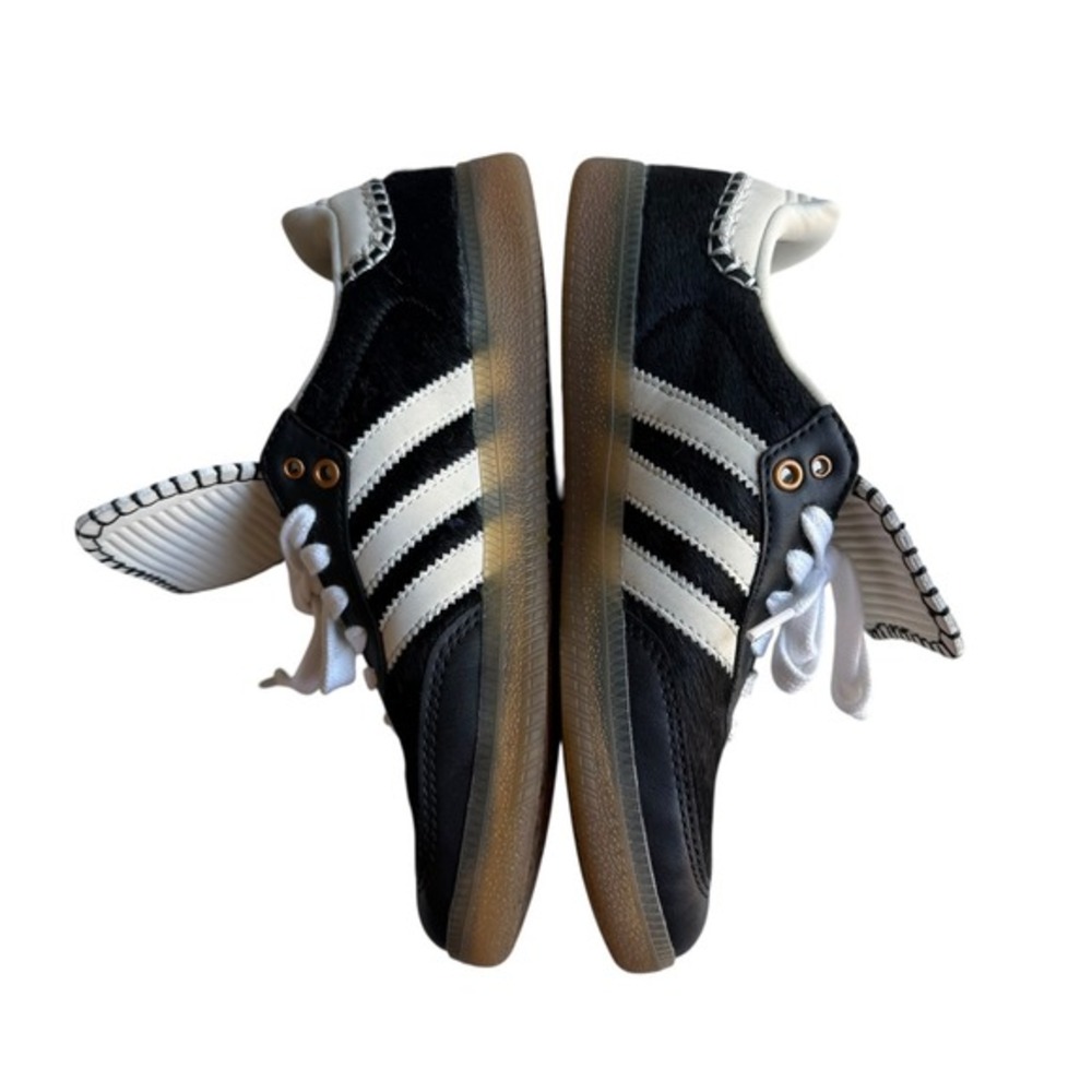 Adidas X Wales Bonner Samba Pony Tonal Core Black IE0580 Women's 5.5 Mens 4 - Picture 3 of 12
